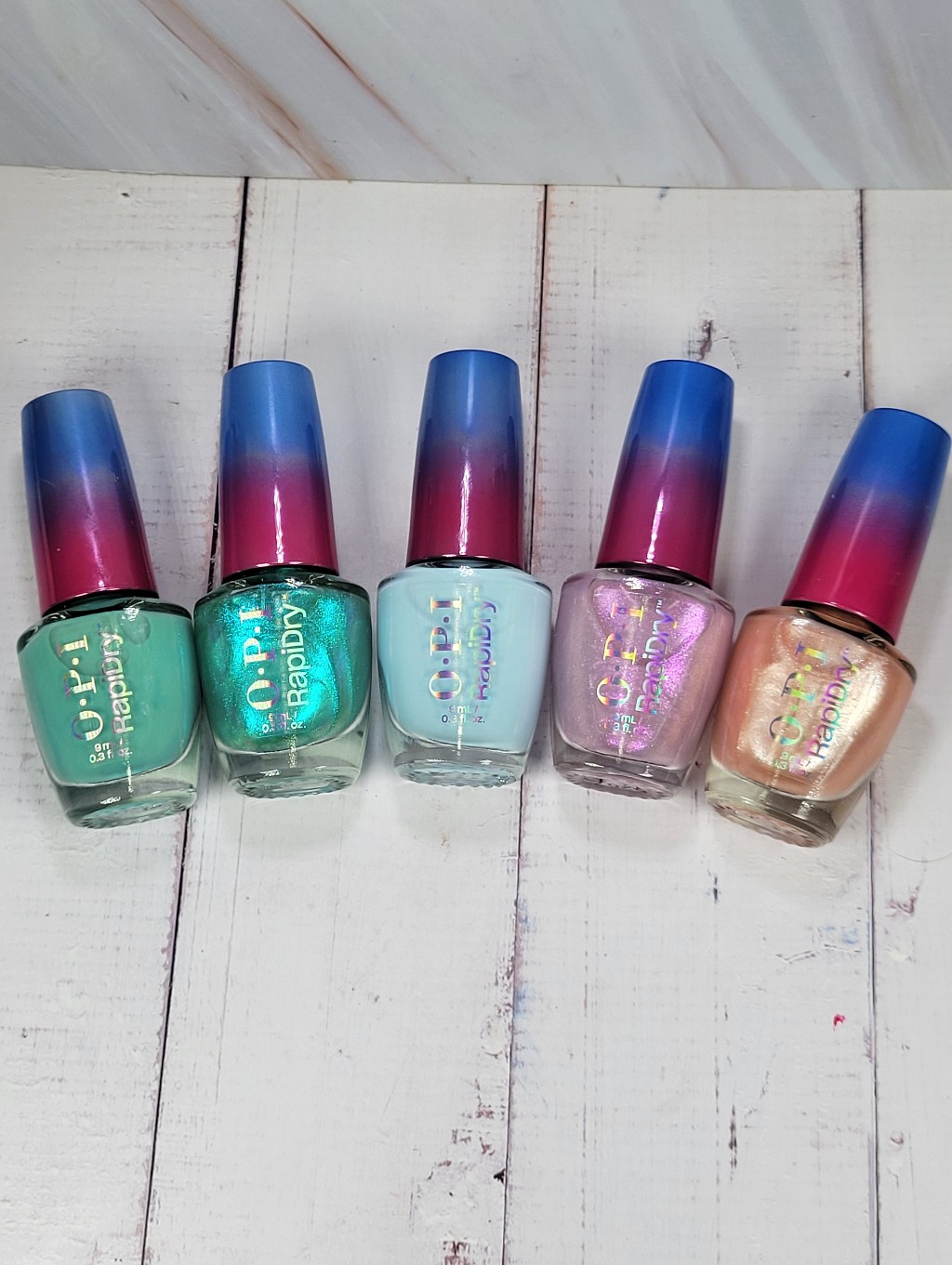Opi Rapid Dry Quick Dry Nail Lacquer Bundle New!